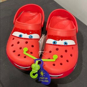 Crocs - hard to find Lightning McQueen